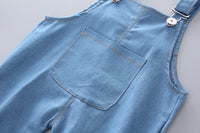 2 - Делен Комплет Фармерски Комбинезон + Маичка