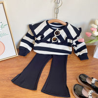 2 - Делен Комплет Блуза + Траперки