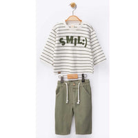 2 Делен комплет блуза и панталони Smile