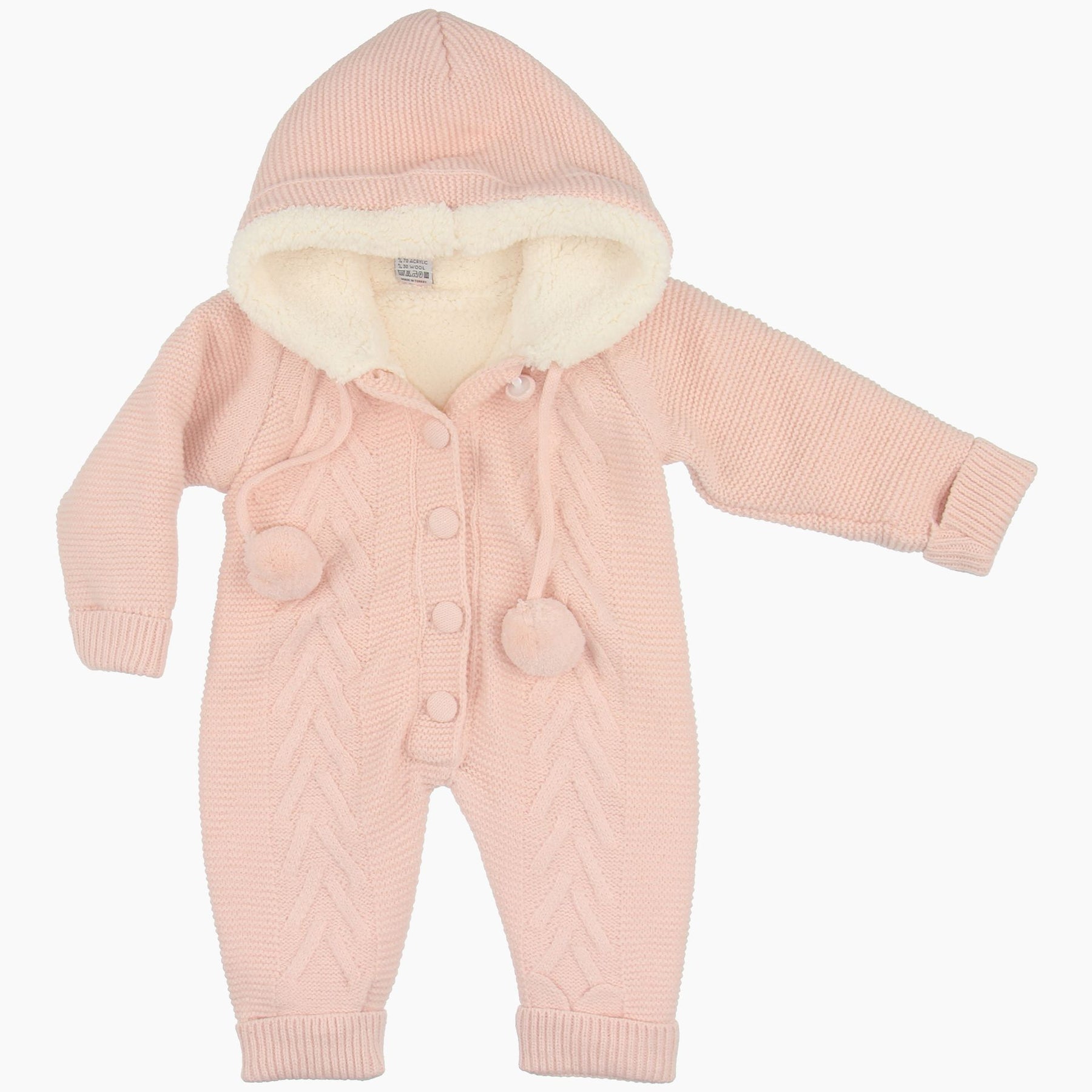 Плетени крзнени шпикозни со капа