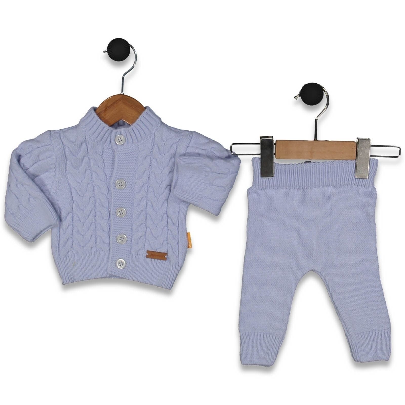 2 Делен плетен комплет со петличиња