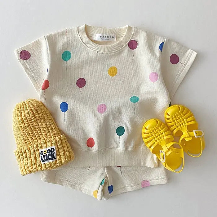 2 - Делен Летен Комплет Дезен - Балони