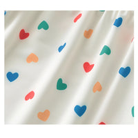 Костим за капење со срциња и капа