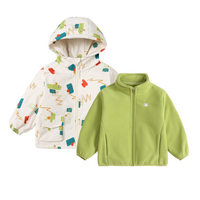 2 во 1 Јакна и Дуксер Animals