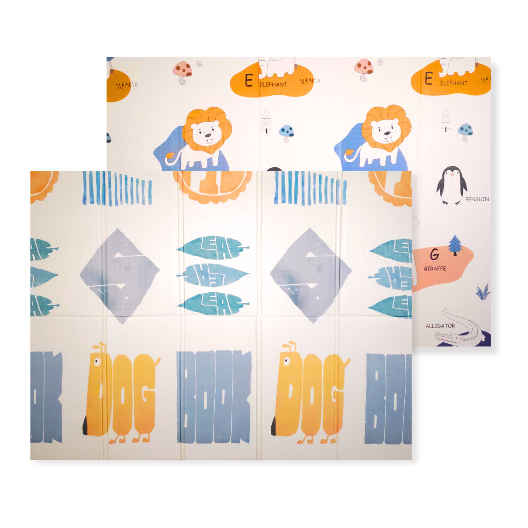 Подлога за Играње со Две Лица Animals