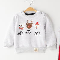 2 - Делен Новогодишен Комплет Тренерки HO HO HO