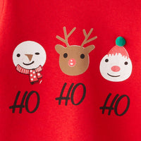 2 - Делен Новогодишен Комплет Тренерки HO HO HO