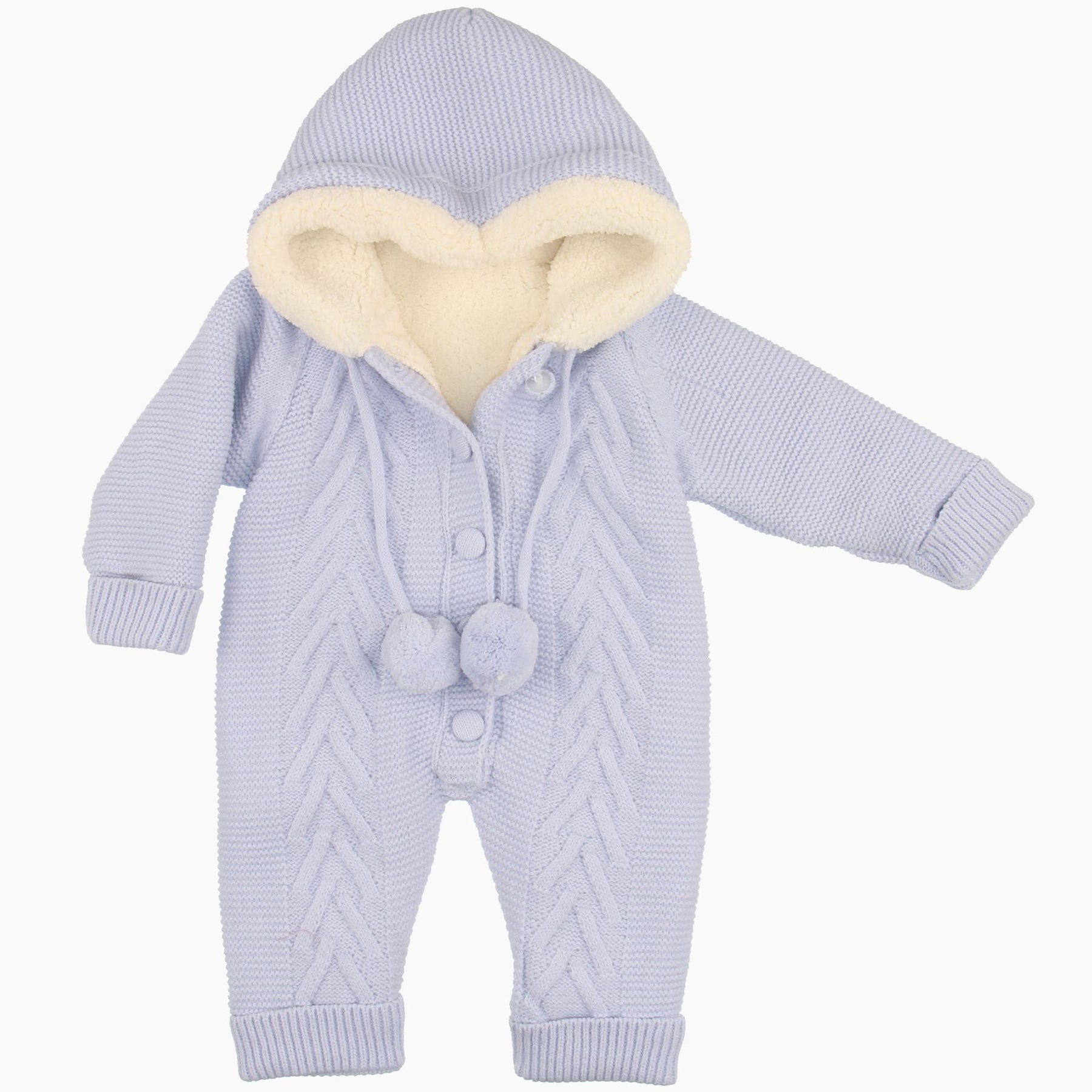 Плетени крзнени шпикозни со капа