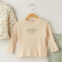 3 Делен комплет блуза, јакна и панталончиња цветен принт