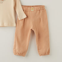 3 Делен комплет блуза, јакна и панталончиња цветен принт