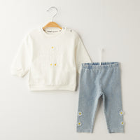 2 Делен комплет блуза и фармерки Bloom