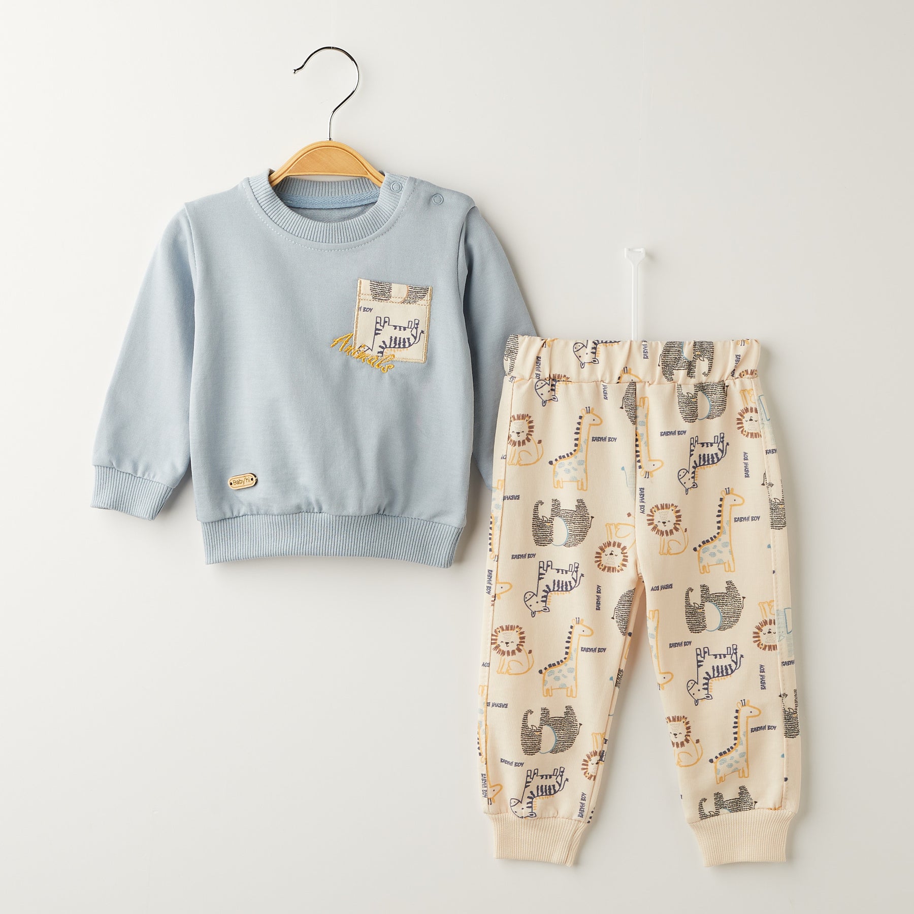 Детски комплет со животински дезен