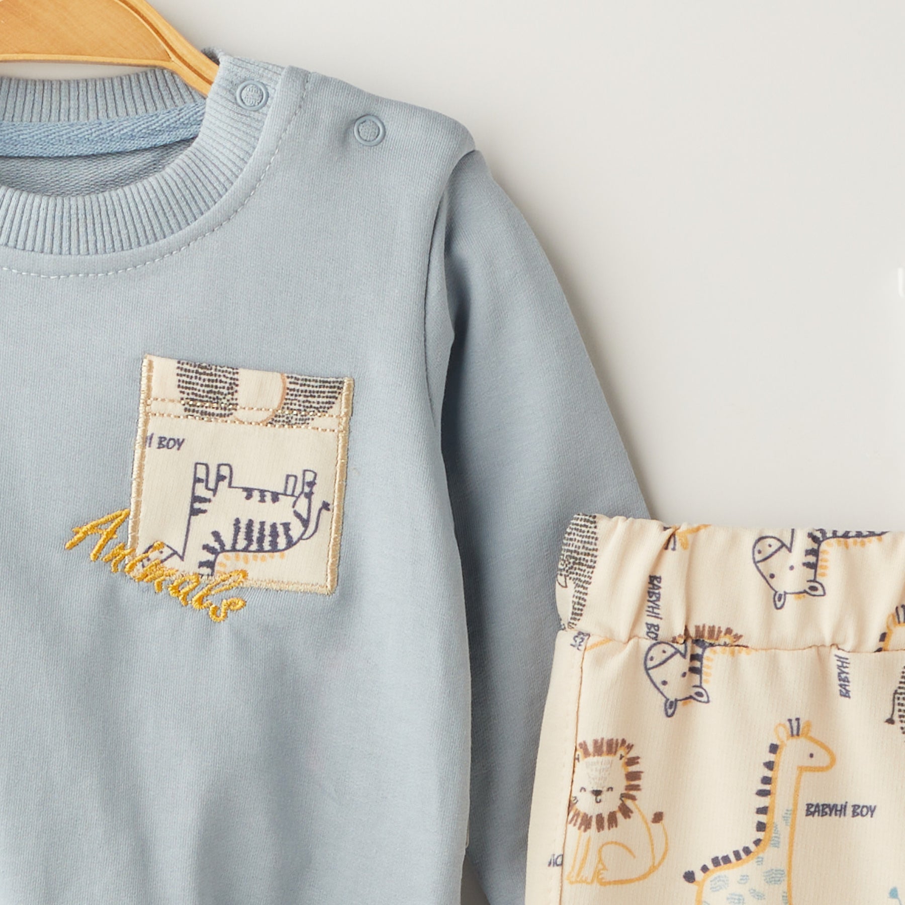 Детски комплет со животински дезен