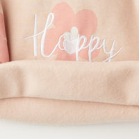 2 Делен комплет тренерки со цвеќиња Happy