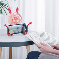 Мини USB вентилатор и светилка