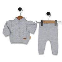 2 Делен плетен комплет со петличиња