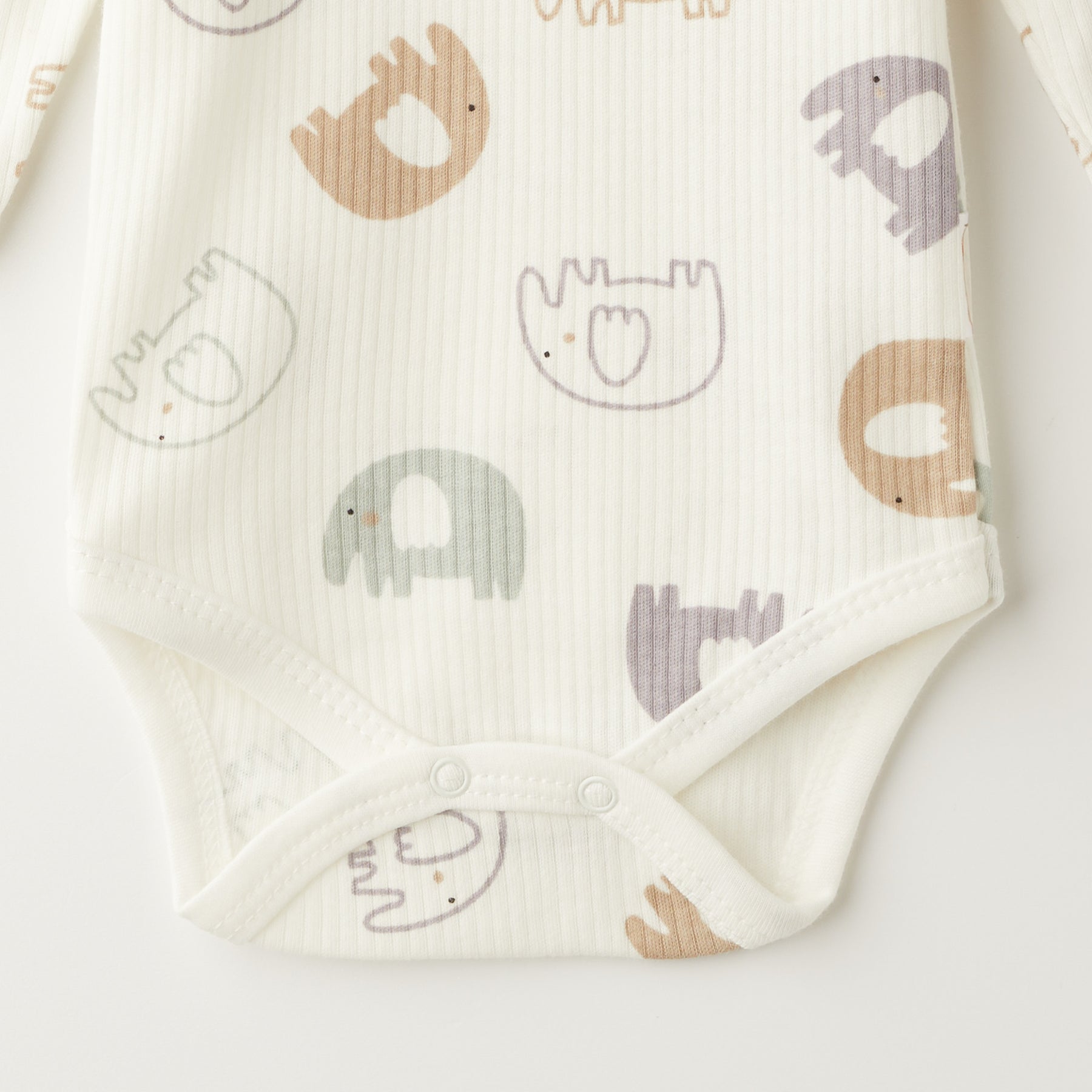 Боди со долги ракави Слончиња