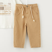 3 Делен комплет маичка, панталони и фармерска кошула