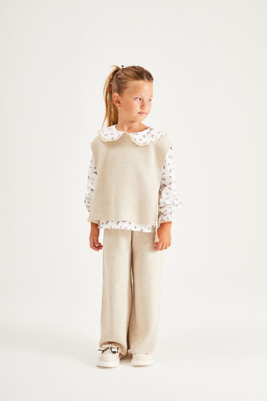 3 Делен комплет за девојчиња Flowers