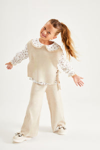 3 Делен комплет за девојчиња Flowers