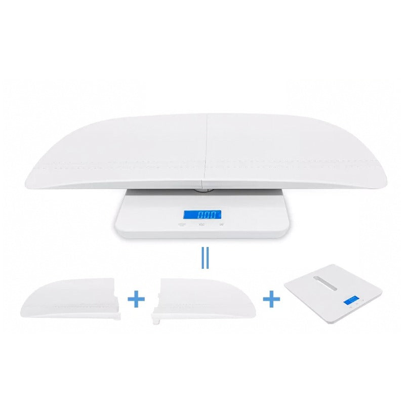 2 во 1 - Дигитална Вага за Мерење Бебиња, Деца и Возрасни