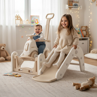 Детски сет 4 во 1 количе, туркало,лизгалка и џампер