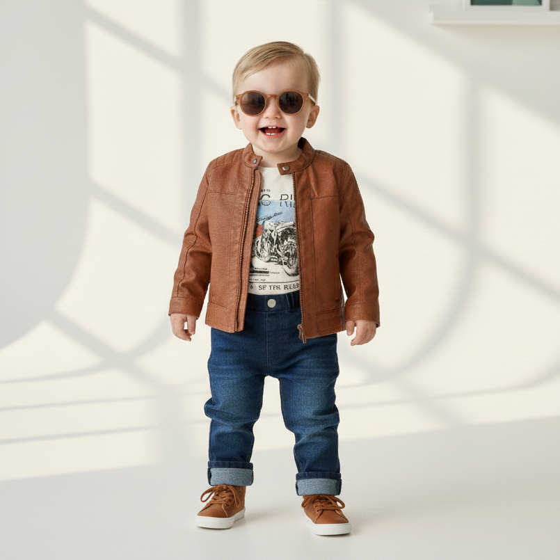 3 Делен комплет блуза, фармерки и јакна