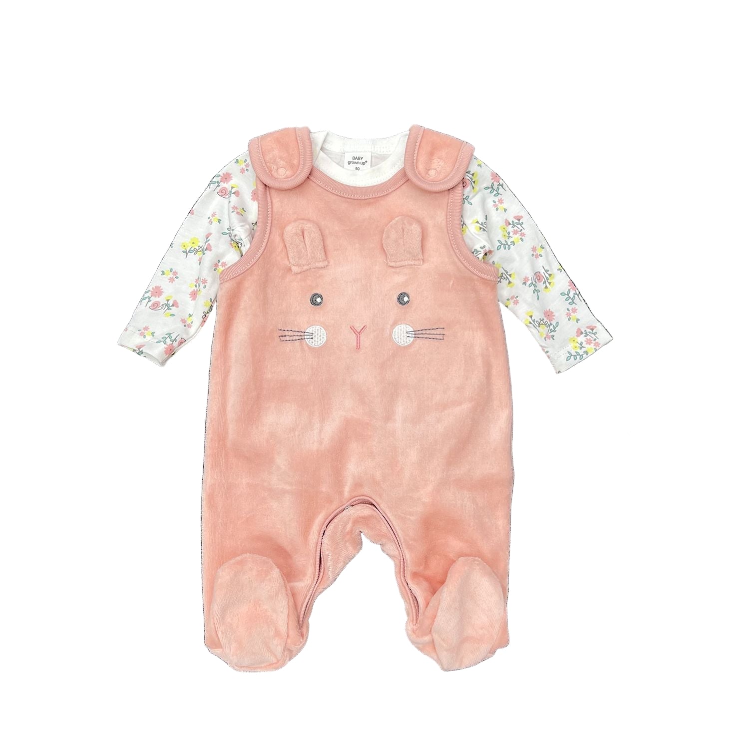 2 делен сет шпикозни и боди Зајаче