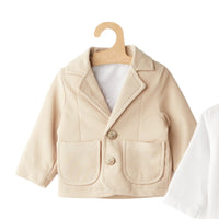 Комплет сако и боди-кошула со лептир машна