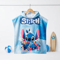 Детска Крпа-Пончо со Капа Stich