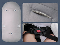 Зимска вреќа со крзнена јака и патент