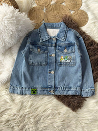 Фармерска јакна со Minecraft