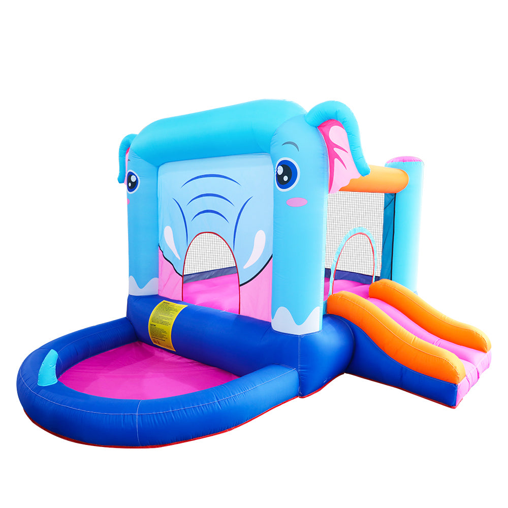 Слонче - Замок на надувување со базен и лизгалка