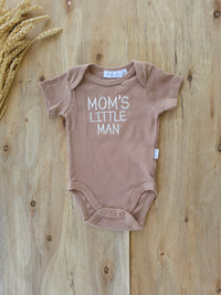 Комплет од 3 бодиња Mom's Little man