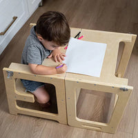 Learning tower 3 во 1 масичка, столче и табла