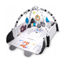 Подлога за играње со активности за бебиња – Multisensory Baby Play Gym