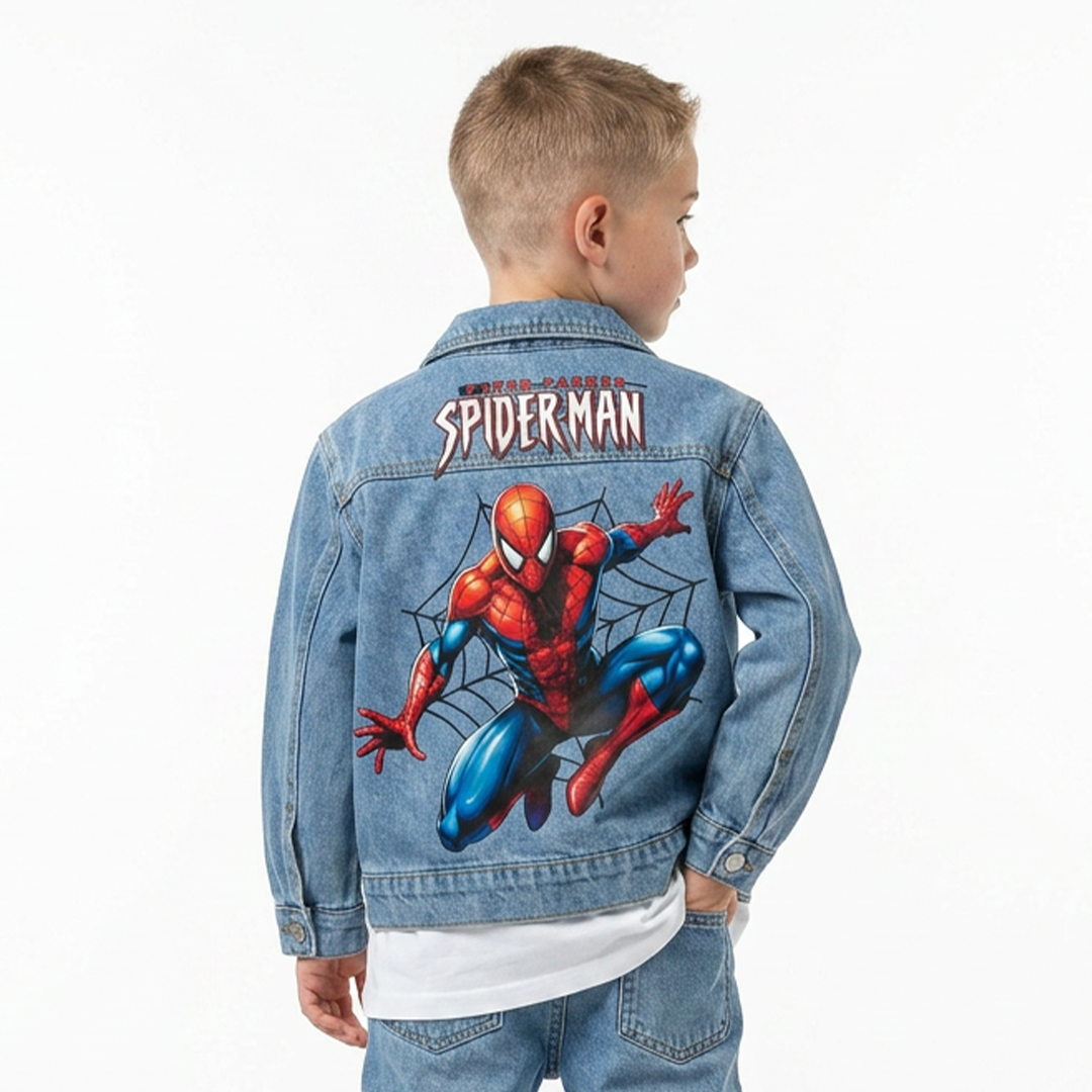 Фармерска јакна со Спајдермен