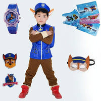 Детски костим Chase – Paw Patrol сет со маска, ранец и часовник