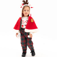 3 Делен новогодишен комплет со Пончо