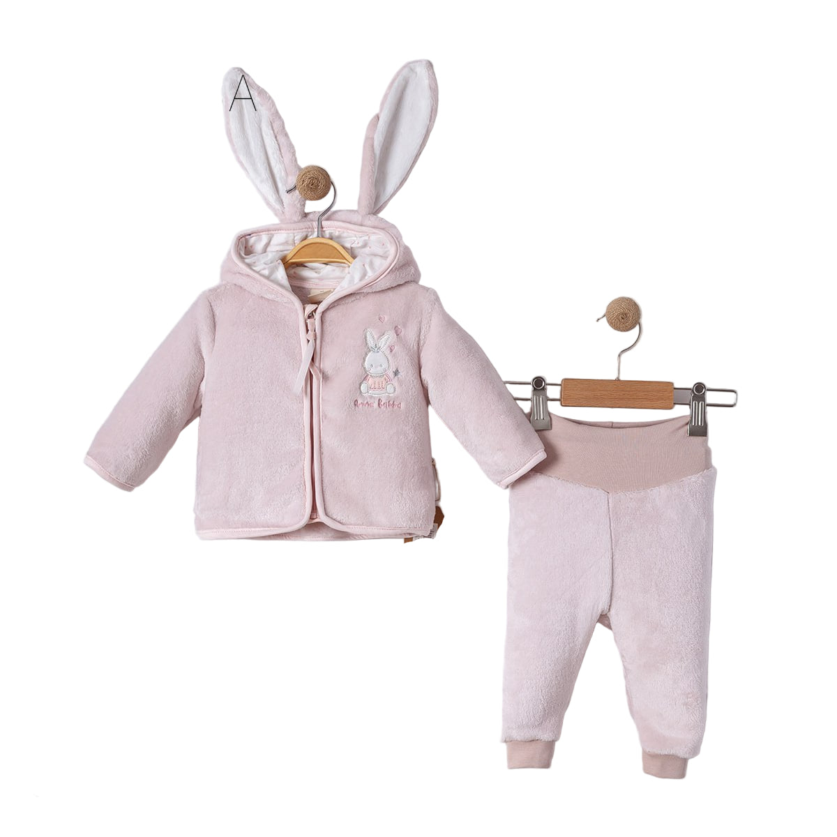 2 Делен плишан комплет Зајаче