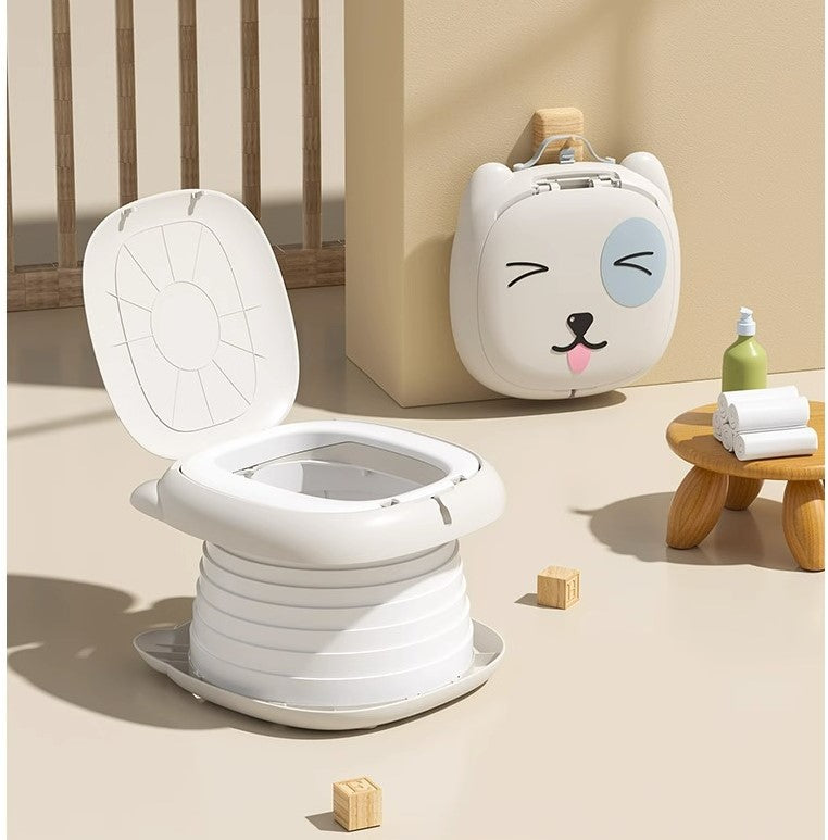 Детски Нокшир Cat Design – Пренослив travel potty за патување