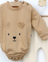 2 Делен комплет боди и панталончиња Мече