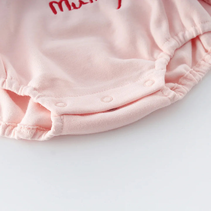 Розова Блуза Боди + Панделка
