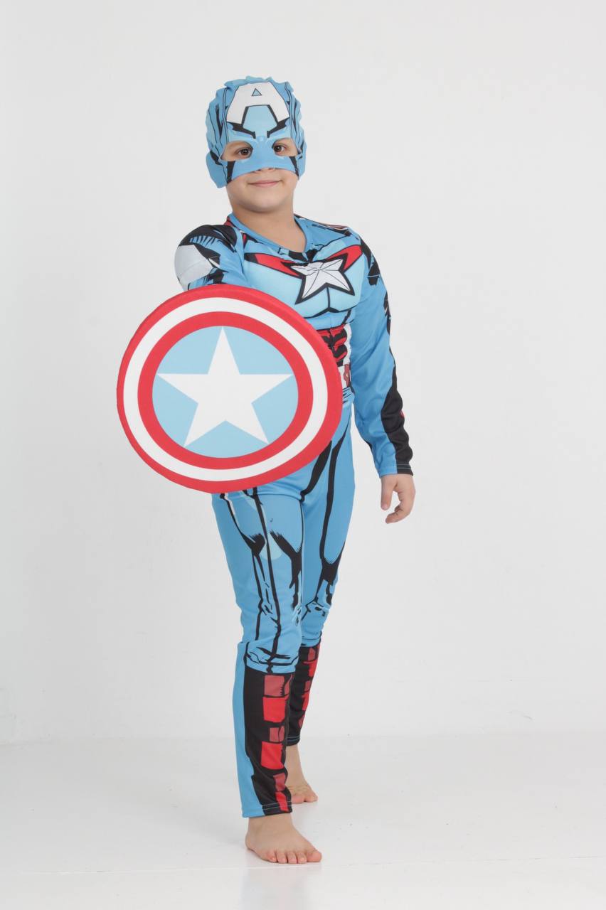 Костим за Маскембал - Captain America + Маска + Штит