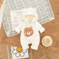 Скафандер мече со петличиња и капа со ушиња