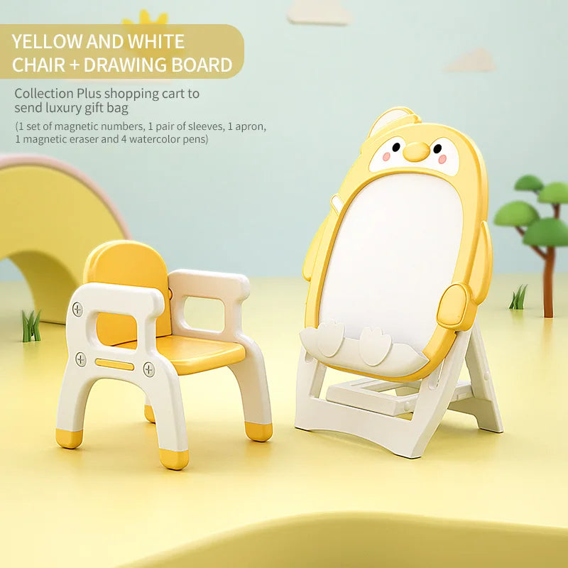 Прилагодлива Табла за цртање и стол