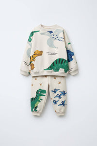 2 Делен комплет тренерки со диносауруси