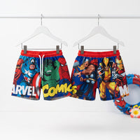 Детски Шорцеви за Капење Marvel