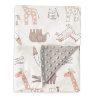 Детско двострано ќебе – плишана мекост и весел дезен 75*100cm