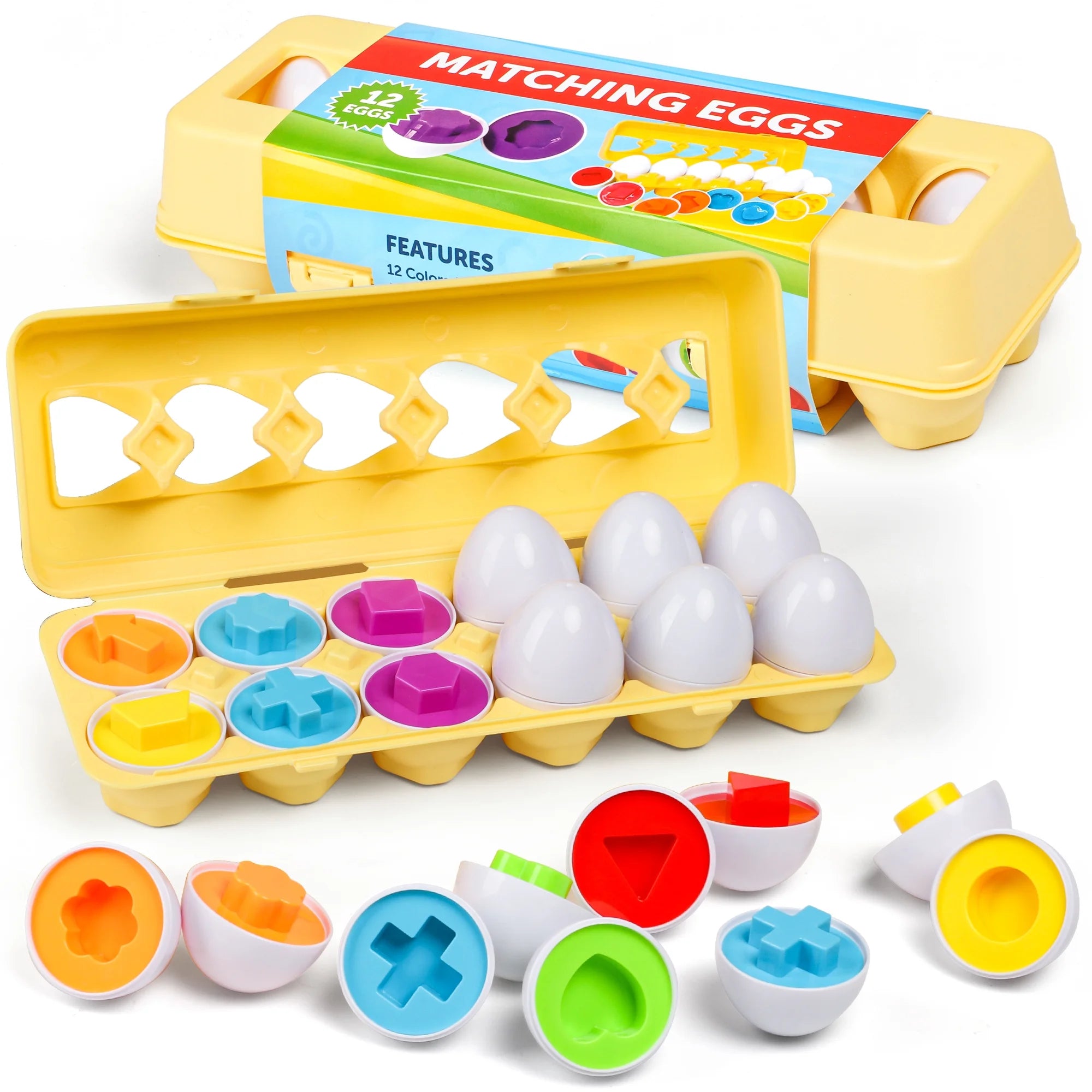 Matching Eggs 12 Склопувачки Јајца